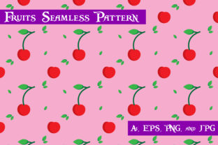 Cherry Fruits Seamless Pattern: A Versatile Design Asset
