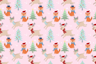 Christmas Deer and Fox Seamless Pattern: A Strategic Tool for Creative and Practical Use