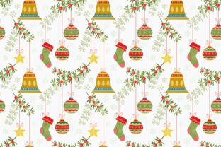 Christmas Elements Seamless Pattern: A Versatile Design for Creative Projects