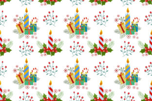 Christmas Plants Candle and Gift Pattern: A Creative Resource for Designers