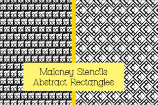 Maloney Stencils Abstract Rectangles: A Versatile Tool for Creative and Professional Workflows