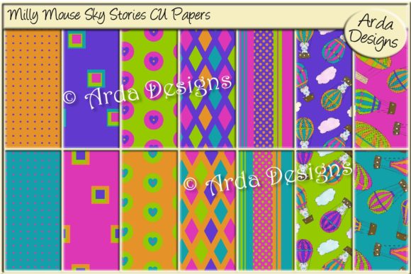 Milly Mouse Sky Stories CU Papers: A Creative Resource for Design and Education