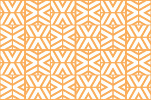Orange Block Tile Pattern: A Simple Digital Design for Versatile Use