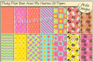 Plushy Bear Avast Me Hearties CU Paper