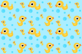 Seamless Pattern Yellow Duck and Bubble: A Strategic Tool for Creativity and Design